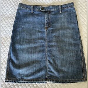 GAP Denim Blue size 8 Skirt